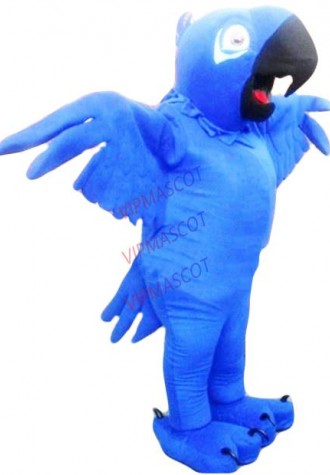 Hot selling Cute Adult cute Blue Parrot Mascot Costume Adult Character Fancy Dress Cartoon Character Outfit Suit