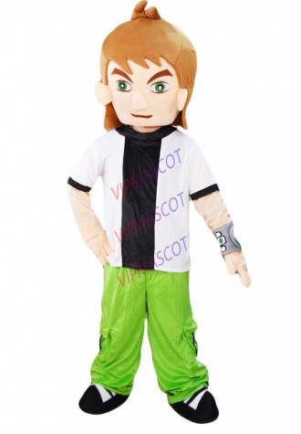 Ben 10 Mascot Costume Fancy Party Dress Suit Carnival Costume