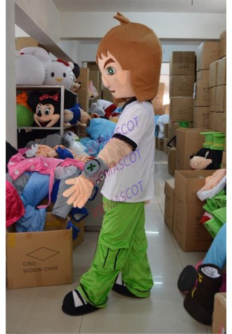 Ben 10 Mascot Costume Fancy Party Dress Suit Carnival Costume
