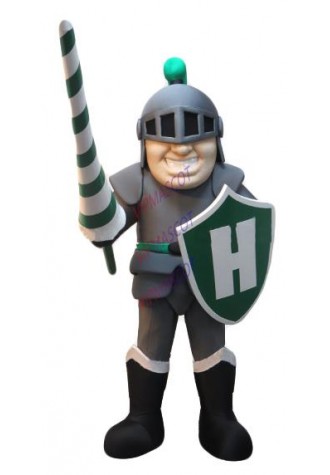 High Quality Grey Knight Mascot Costume Spartan warrior Knight Theme Anime Cosplay Costumes Carnival Fancy Dress Mascotte 2054