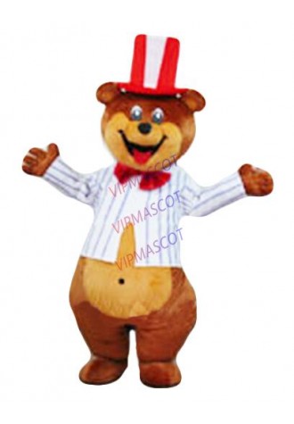 Anime Cosplay Costumes New HAPPY TEDDY BEAR Mascot Costume Cartoon Character Cute Bear Theme Mascotte Fancy Dress Kit for School