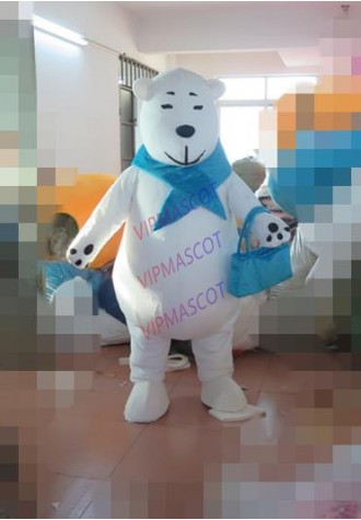 export high quality cartoon MASCOT COSTUMES hot sale huge the north polar bear costumes