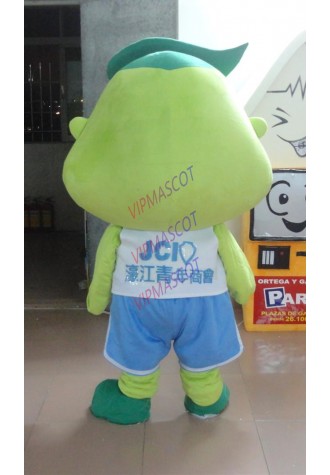 HOT SALE cute humorous plant leaves boy Halloween animal Mascot Costume Fancy Dress Animal mascot costume free shipping