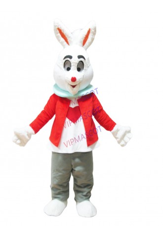 Red Rabbit Mascot Costume For Festival Mascot Costume Halloween gift costume characters sex dress for Halloween party event