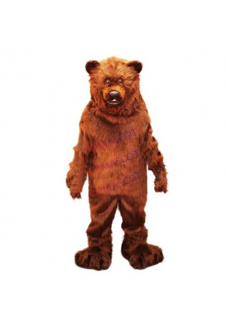 Friendly Grizzly Bear Professional Quality Lightweight Mascot Costume Adult Size