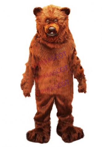 Friendly Grizzly Bear Professional Quality Lightweight Mascot Costume Adult Size