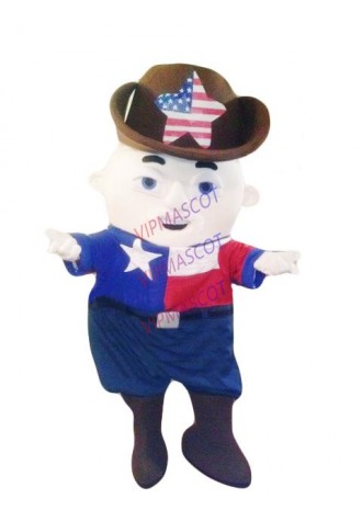 Classical Old Cowboy Mascot Costume Adult Cartoon Character Anime Carnival Cosply Costumes Mascotte Fancy Dress Suit Kits 1768