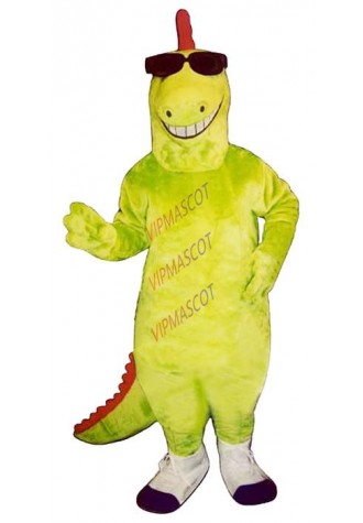 Cool green dragon mascot costume adult cartoon dinosaur theme anime cosply costumes carnival fancy dress mascotte suit kits 2073