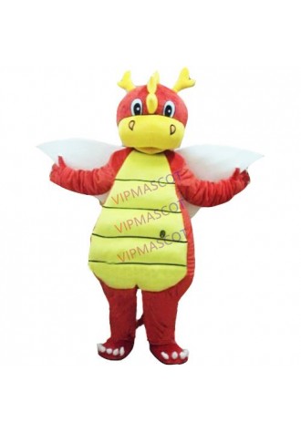 red devil dragon mascot costume custom cartoon character cosplay carnival costume 3011