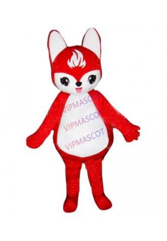 fire fox mascot costume factory wholesale new custom adult size cartoon red fox theme anime cosplay costumes carnival fancy 2864