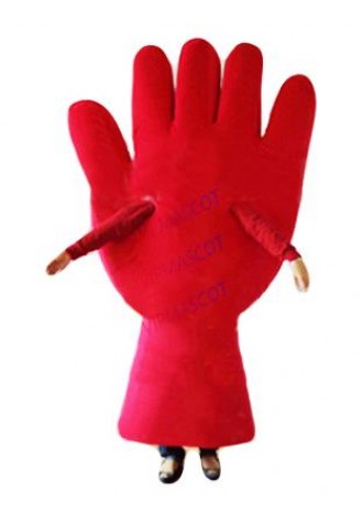 red/blue hands mascot costume adult size promotion cartoon hands palm health theme anime cosplay costumes carnival fancy 2882