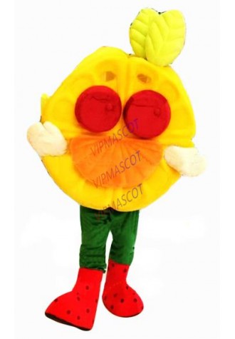 fruit pie mascot costume for adult orange citrus junos watermelon theme anime cosplay costumes carnival fancy dress kits 2857