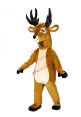 new Christmas deer mascot costume factory custom adult size holiday promotion rudoph reindeer deer mascotte costumes fancy 2976