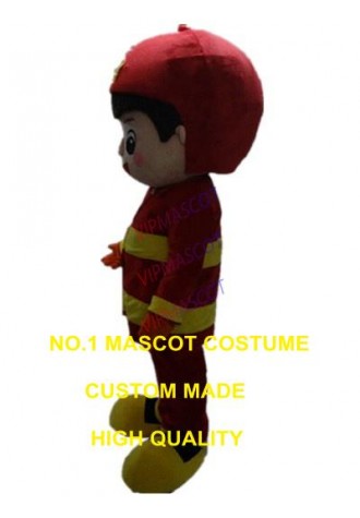 red boy mascot costume custom cartoon character cosplay adult size carnival costume 3108