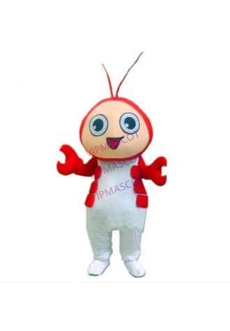 red lobster mascot costume shrimp custom cartoon character cosplay carnival costume 3379