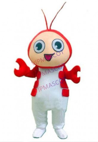 red lobster mascot costume shrimp custom cartoon character cosplay carnival costume 3379