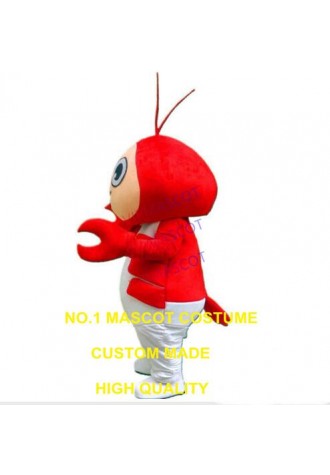 red lobster mascot costume shrimp custom cartoon character cosplay carnival costume 3379