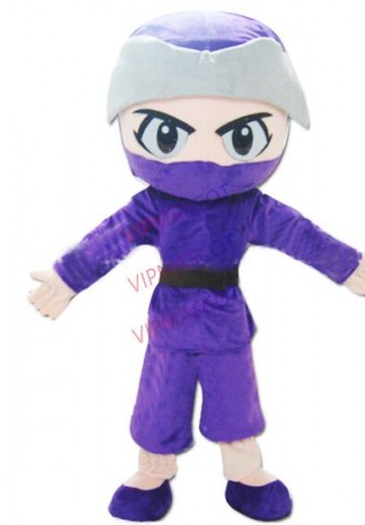 Ninja mascot costume wholesale hot sale cartoon Ninja boy theme anime cosplay costumes performing carnival fancy dress 2797