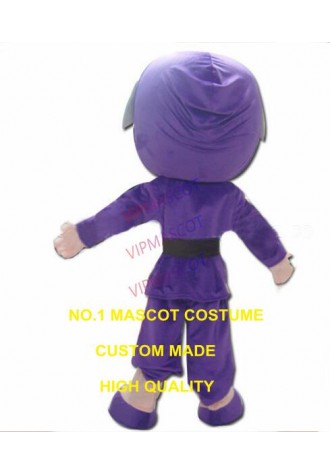 Ninja mascot costume wholesale hot sale cartoon Ninja boy theme anime cosplay costumes performing carnival fancy dress 2797