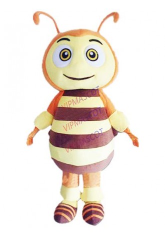 big eyes bee mascot costume custom cartoon character cosplay adult size carnival costume 3101