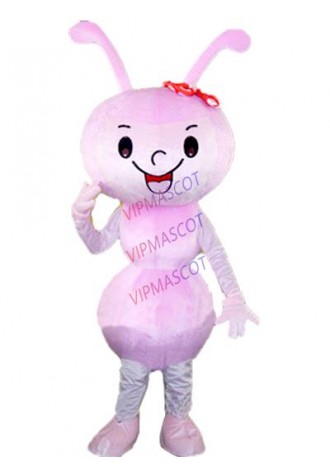 pink ant mascot costume custom cartoon character cosplay adult size carnival costume 3121