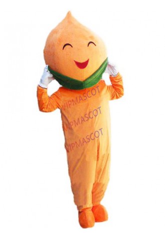peach mascot costume factory wholesale new hot custom cartoon fresh peach fruit theme anime cosplay costumes carnival 3178