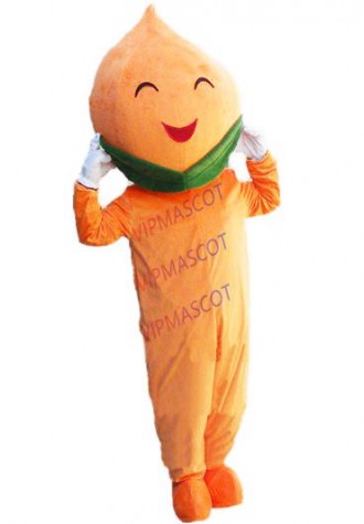 peach mascot costume factory wholesale new hot custom cartoon fresh peach fruit theme anime cosplay costumes carnival 3178