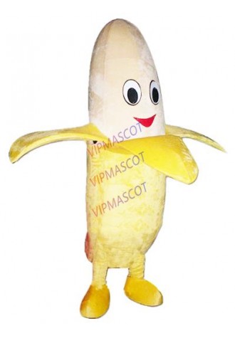 banana mascot costume open banana fruit custom adult size cartoon character cosplay carnival costume 3262