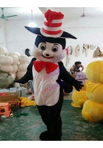 Black Cat Mascot Costume Cartoon Character Costume Animal cat Mascots Cartoon Adult Size Christmas Birthday Party Fancy Costume