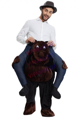 New Christmas style Adult Size Mascot costume Ride On Me Party Mascot Fancy Dress costume for Halloween party