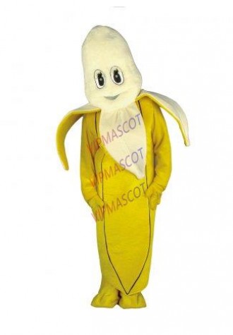 Six style High quality Material banana Mascot Costume Fruit Cartoon Apparel Halloween Birthday Cosplay 565