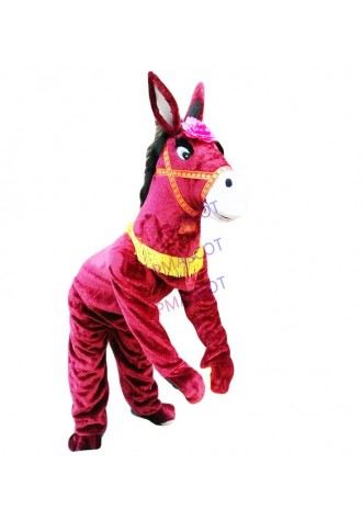 High quality EVA Material Donkey horse Mascot Costumes Cartoon Apparel Birthday party Masquerade 881