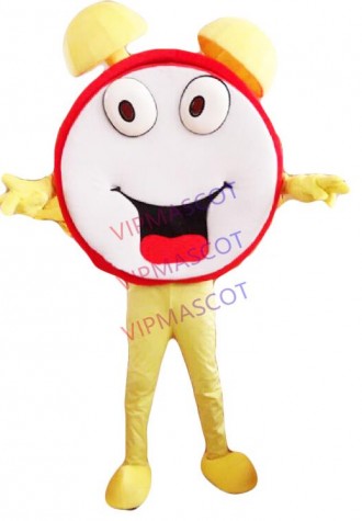 Hot Sale EVA Material Helmet Alarm clock Mascot Costume Cartoon Apparel Halloween Birthday Cosplay 617