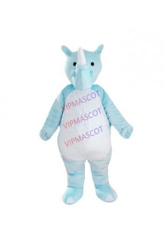 Hot Sale High quality EVA Material Helmet rhinoceros Mascot Costume Cartoon Apparel Birthday Cosplay 642