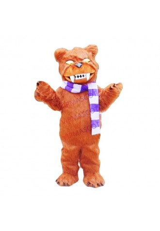 Hot sales Make EVA Material Helmet brown Terrible bear Mascot Costumes Cartoon Apparel Birthday party Masquerade 915