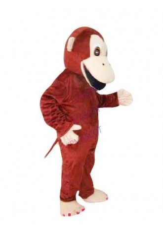 EVA Material Helmet lovely Mouth monkey Mascot Costume Cartoon Apparel Halloween Birthday Cosplay 674