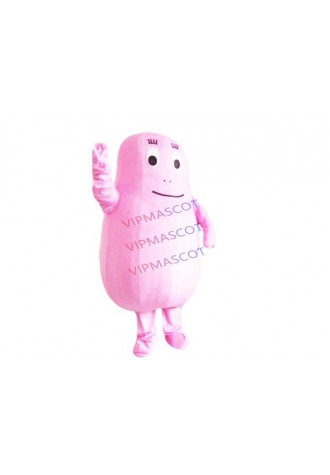 Make Hot Sale EVA Material Barbapapa Mascot Costume Barba Papa Cartoon Apparel Halloween Birthday Cosplay Unisex 682