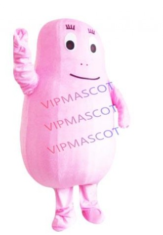Make Hot Sale EVA Material Barbapapa Mascot Costume Barba Papa Cartoon Apparel Halloween Birthday Cosplay Unisex 682