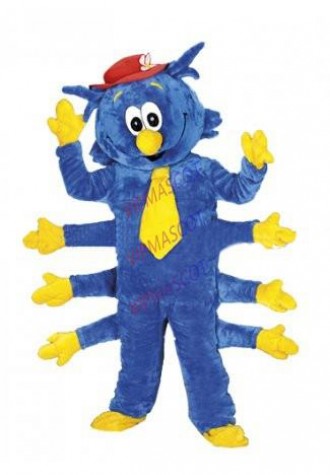 Rapid MaKe Can be washed with water High quality EVA Material Blue Centipede Mascot Costumes cartoon Apparel Cosplay 351