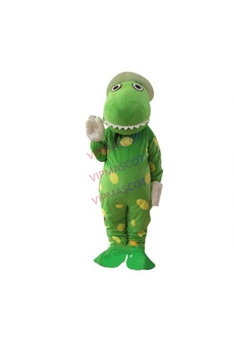 Dorothy The Dinosaur Mascot Costume Green Dinosaur Mascot Costume Mascot Costume for Halloween Party Fancy Dress  Free Shipping