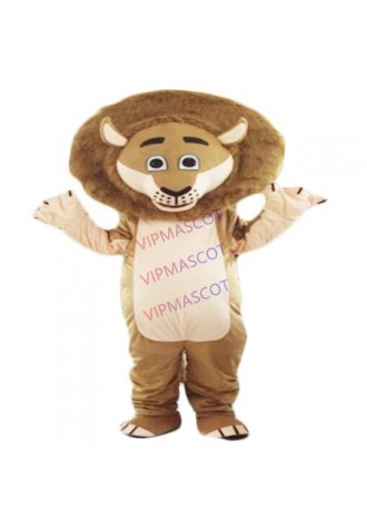 New lion mascot costume Cartoon Character Costumes Mascot mascotte theme Fancy party Dress carnival Cosplay Outfits Adult Size