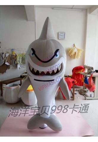 Shark Mascot Costume Cartoon Character Leafleteer Dress Funny Mascots Cosplay Theme Mascotte Carnival Costume Can Be Added Logo