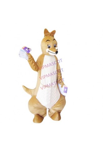 kangaroo Mascot koala Mascot Cartoon Apparel Birthday party Masquerade