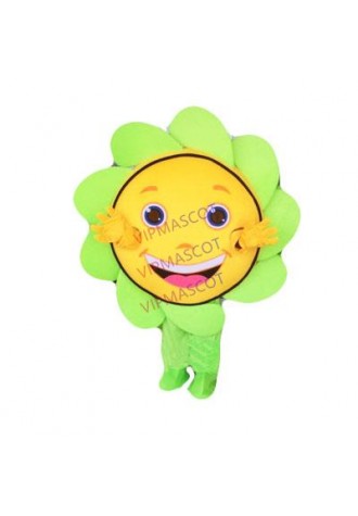Sunflower Mascot Costume Adult Size Fancy Dress Mascot Costume Fancy Dress Christmas Cosplay for Halloween party event