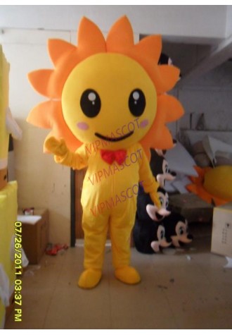 Sunflower Mascot Costume Adult Size Fancy Dress Mascot Costume Fancy Dress Christmas Cosplay for Halloween party event