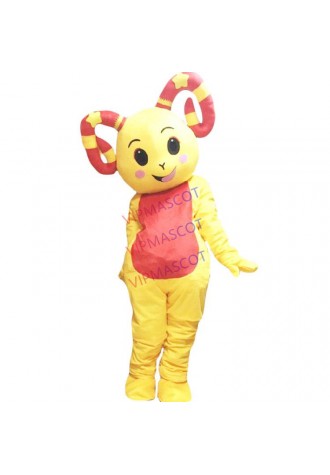 The Sheep Mascot Costume Sheep Lamb Mascot Costume Goat Mascot Costume Fancy Dress Outfit Halloween Cosplay Costume