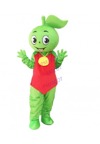 Fruit Mascot Little Apple Mascot Costume Halloween Birthday Party Anime Cosplay Adult Size Fancy Dress