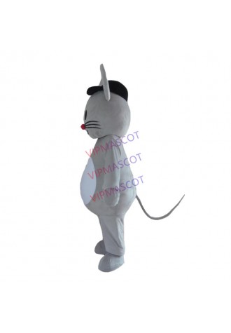 Grey Mouse Costume Cosplay Outfits Adult Size Cartoon Mascot costume For Carnival Festival Commercial Dress