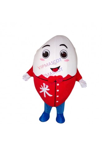 Cartoon Rice Mascot Costume Food Advertising Restaurant Mascot Costumes for Sale Adult Size Halloween Carnival Fancy Dress