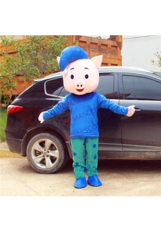 New Halloween Pig Mascot Costume Adult Size Cosplay Party Fancy Dress Outfits Clothing Advertising Carnival Christmas Costume